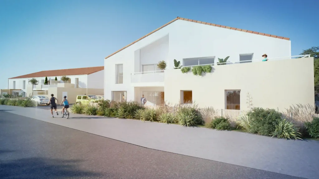 Les Rochers de l'Océan , programme immobilier neuf proche de Saint-Gilles-Croix-de-Vie, pensé pour le confort et la qualité de vie en bord de mer.