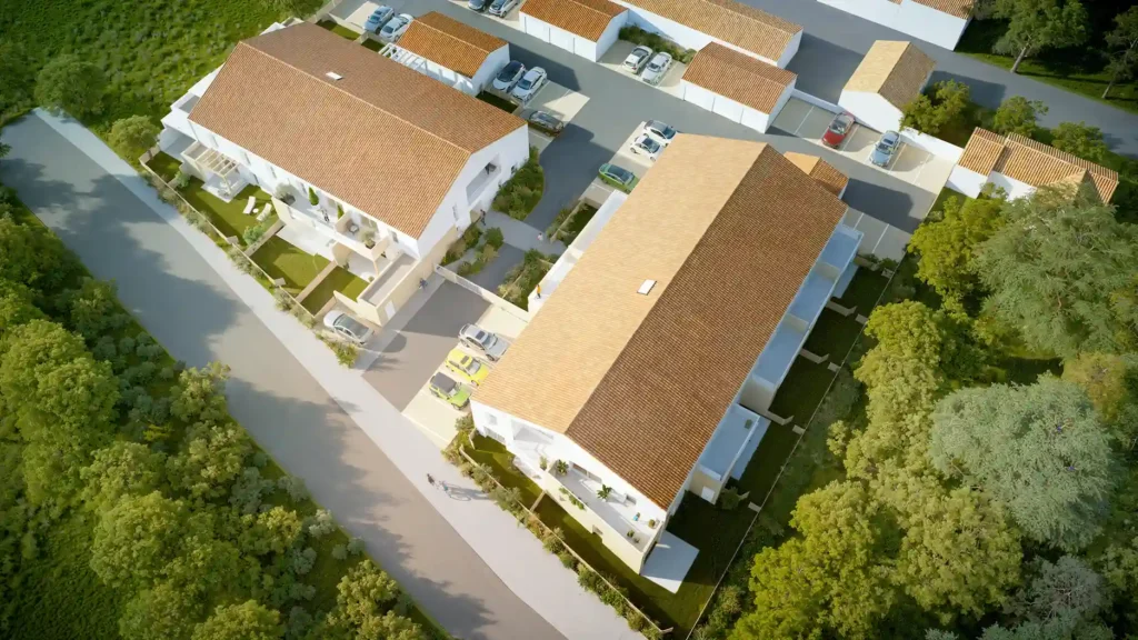 Garages et solutions de stationnement sécurisées disponibles au sein de la résidence Les Rochers de l’Océan proche Saint-Gilles-Croix-de-Vie.